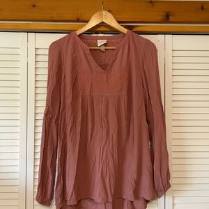 Knox Rose Dusty Pink Blouse